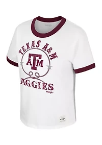 Women's NCAA Texas A&M Aggies Distressed Graphic T-Shirt
