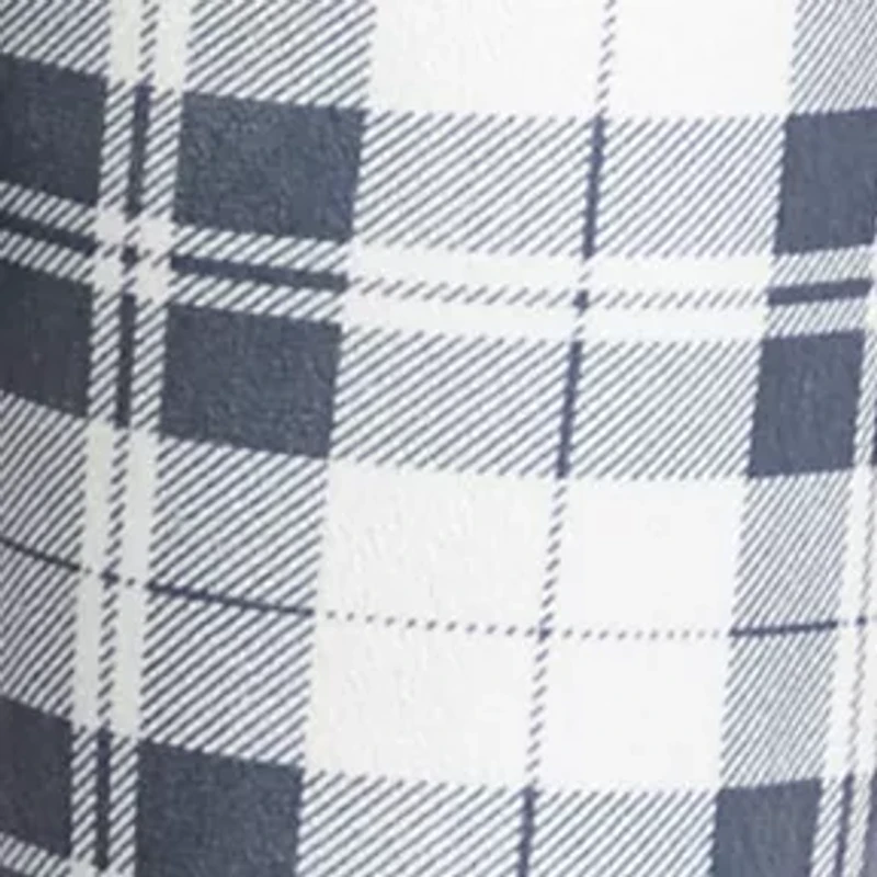HBCU  Clark Atlanta Panthers Plaid Fleece Pajama Pants