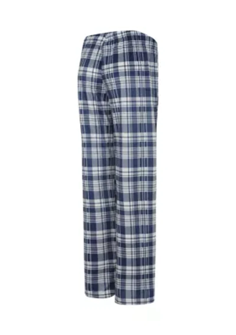 NCAA Auburn Tigers Lapse Plaid Silky Fleece Pants