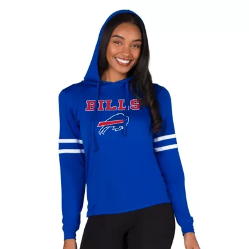 NFL Marathon Ladies Buffalo Bills Knit L/S Hoodie