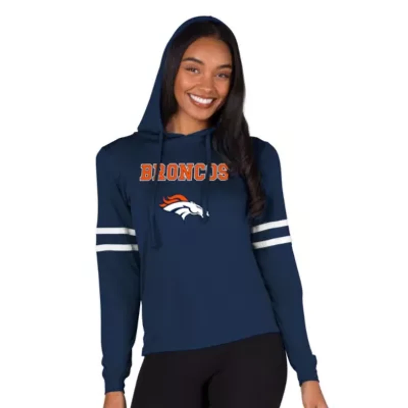 NFL Marathon Ladies Denver Broncos Knit L/S Hoodie