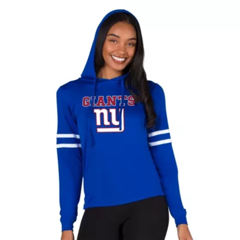 NFL Marathon Ladies New York Giants Knit L/S Hoodie