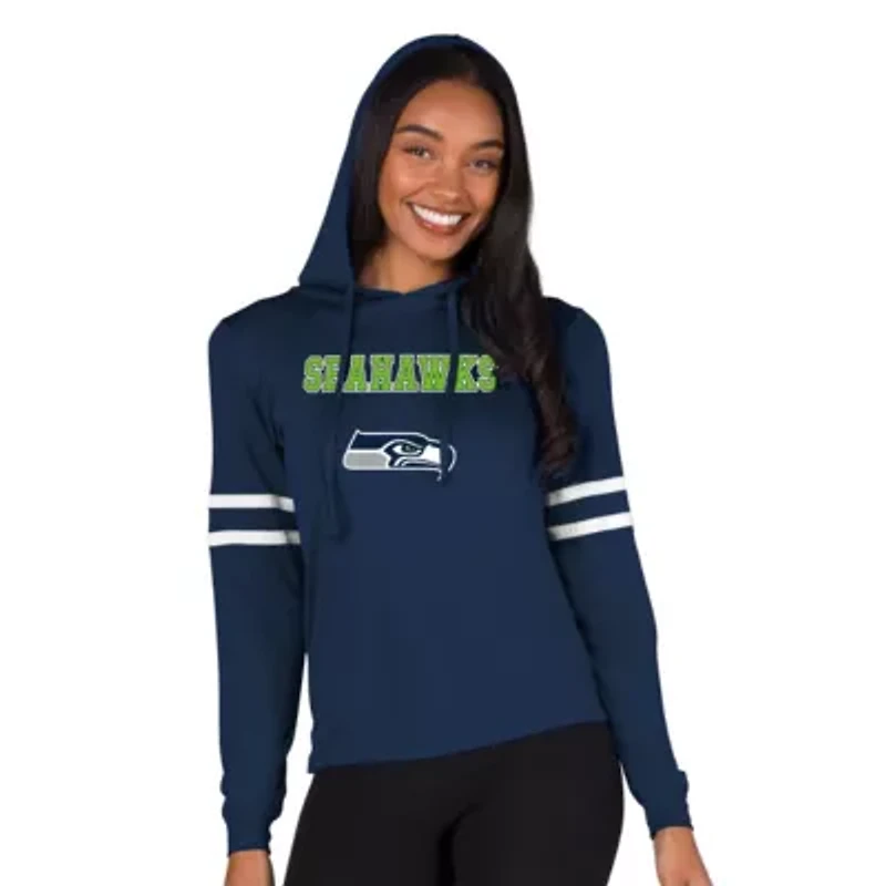 NFL Marathon Ladies Seattle Seahawks Knit L/S Hoodie