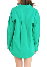 Women's Oversized Linen Shirt