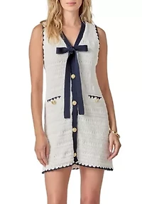 CROCHET MINI DRESS