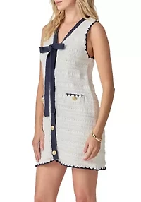 CROCHET MINI DRESS
