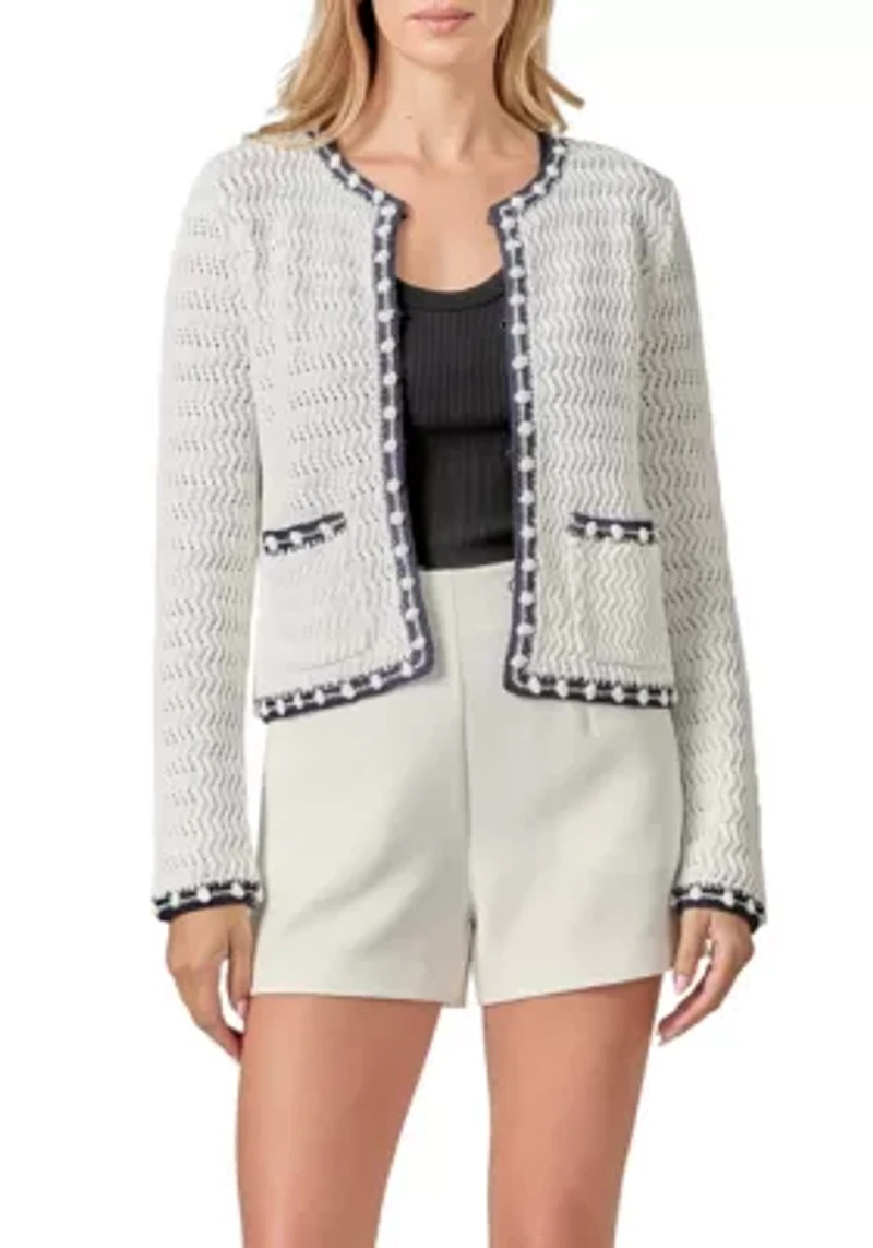 CROCHET CARDIGAN