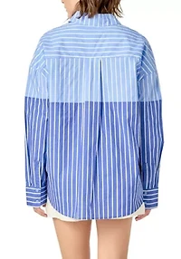 Colorblock Stripe Shirt