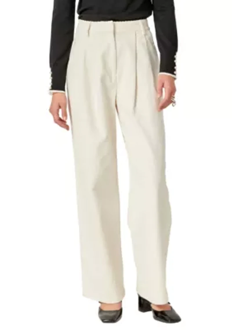 Corduroy Wide Pants