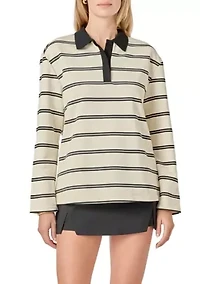 STRIPED POLO SHIRT
