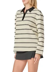 STRIPED POLO SHIRT