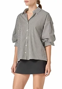 Striped Button Down Shirt