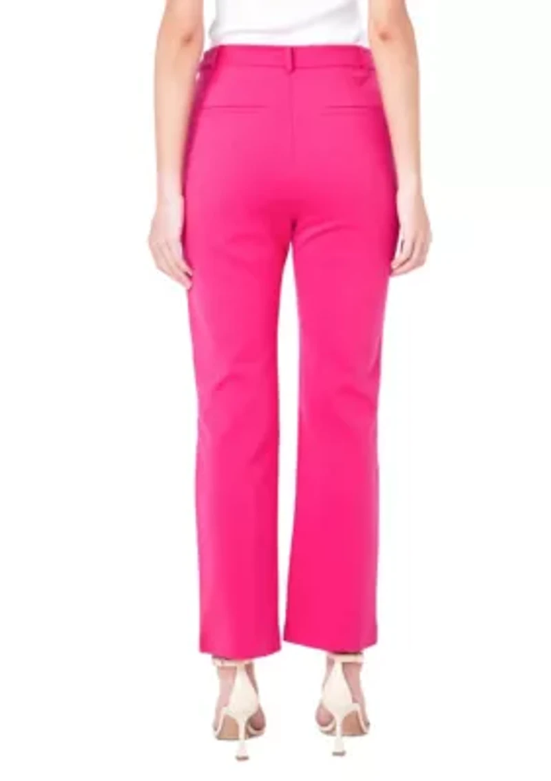 High-waist Knit Pants