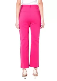 High-waist Knit Pants