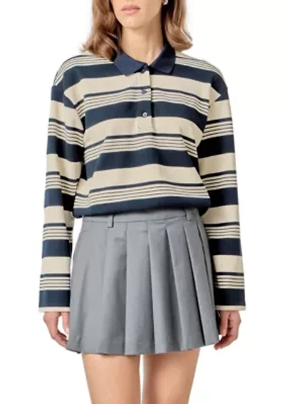 STRIPED POLO SHIRT