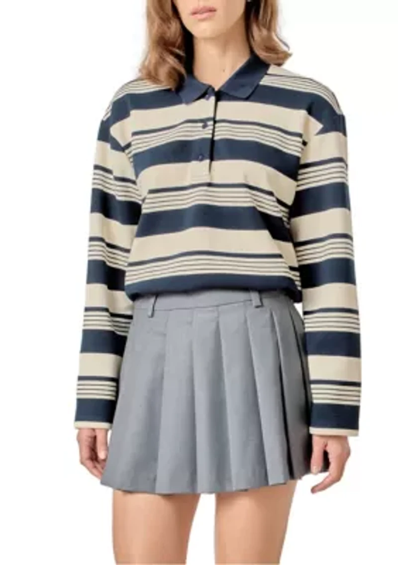STRIPED POLO SHIRT