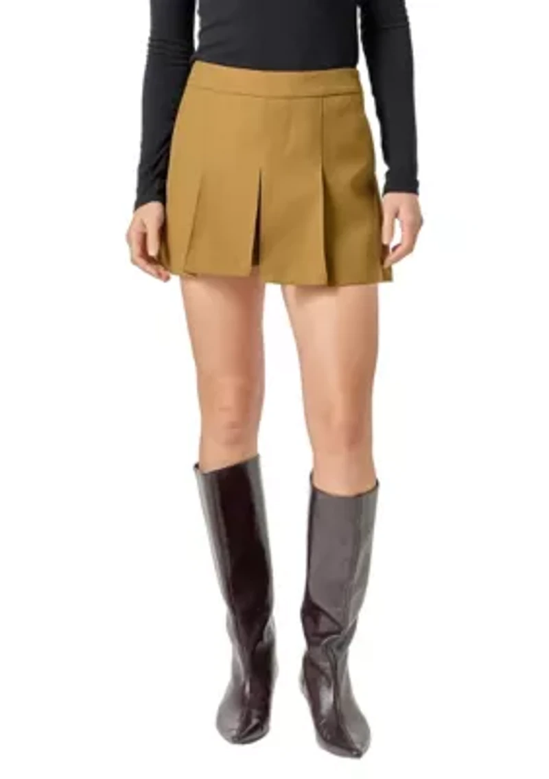 Twill Skort