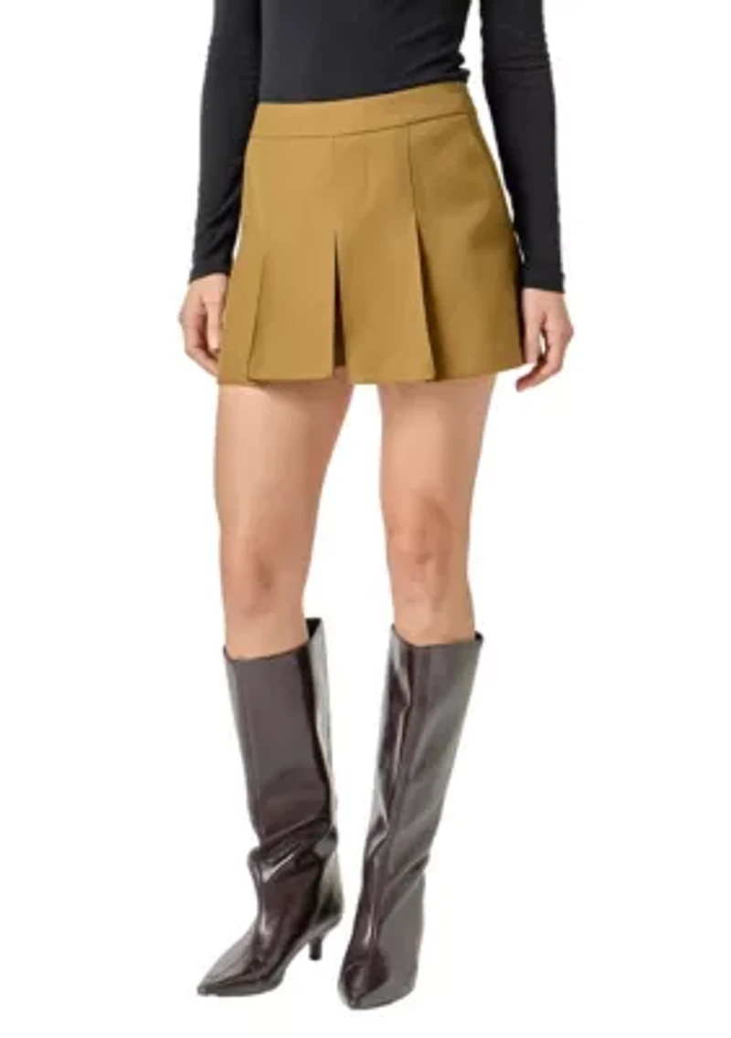 Twill Skort