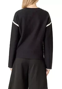 Embroidery Detailed Sweater