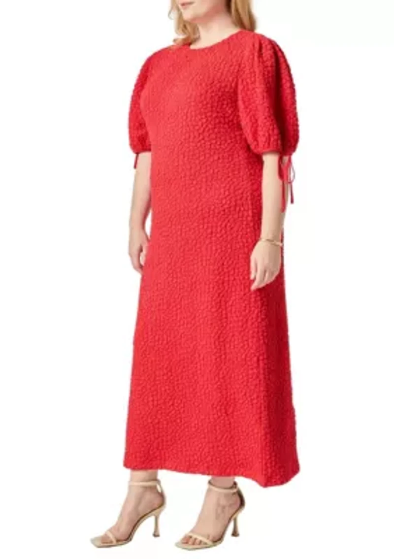 Smocked Midi Dress