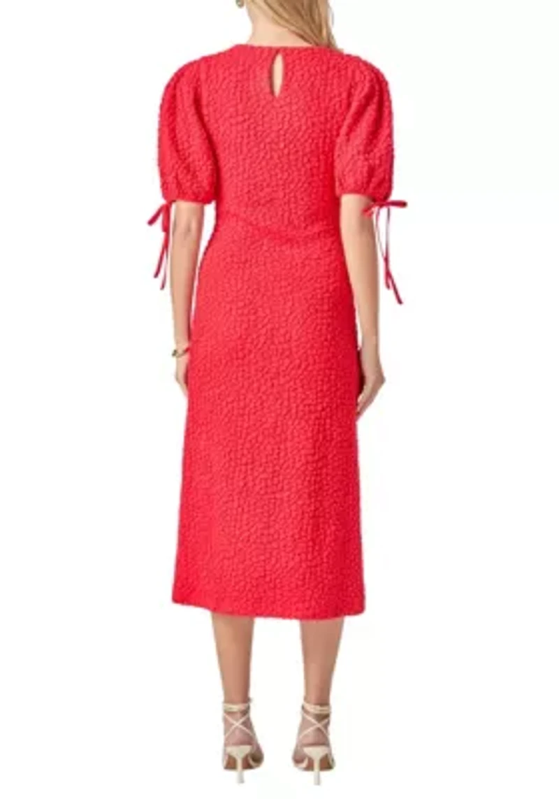 Smocked Midi Dress