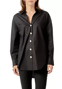 Oversized Collared Shirt
