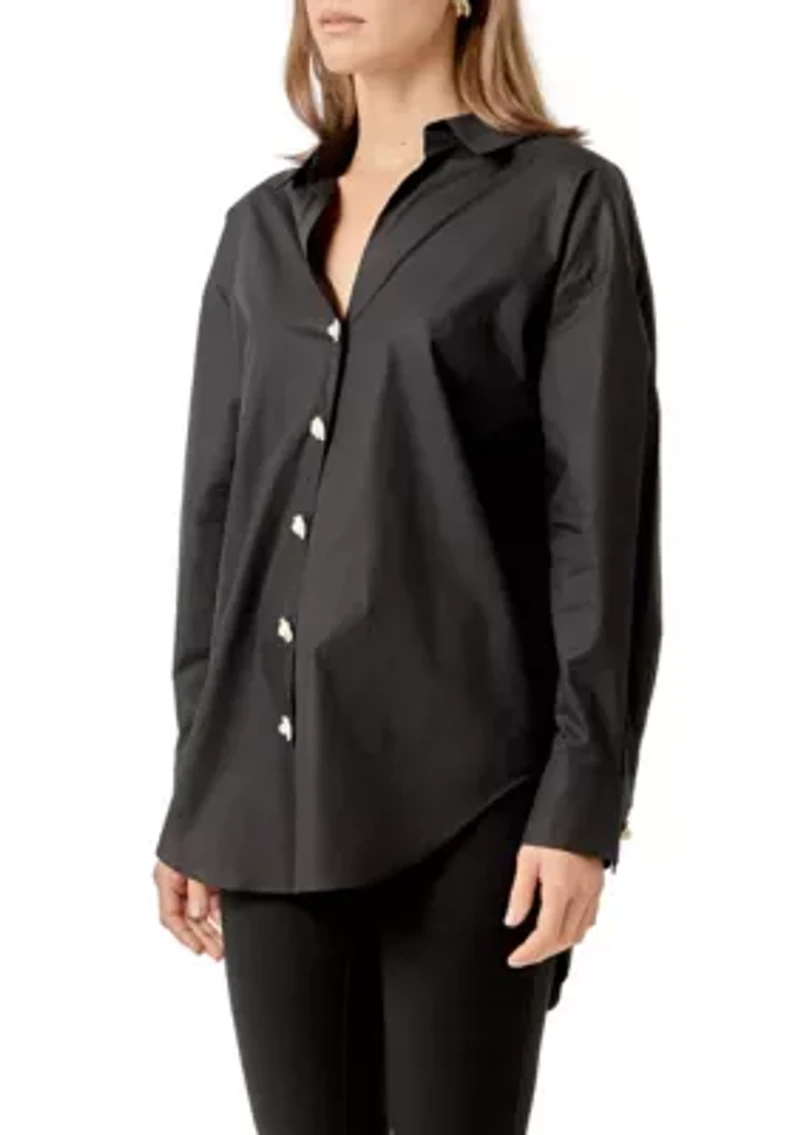 Oversized Collared Shirt