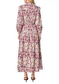 Printed Midi Dress