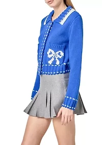 BOW CARDIGAN