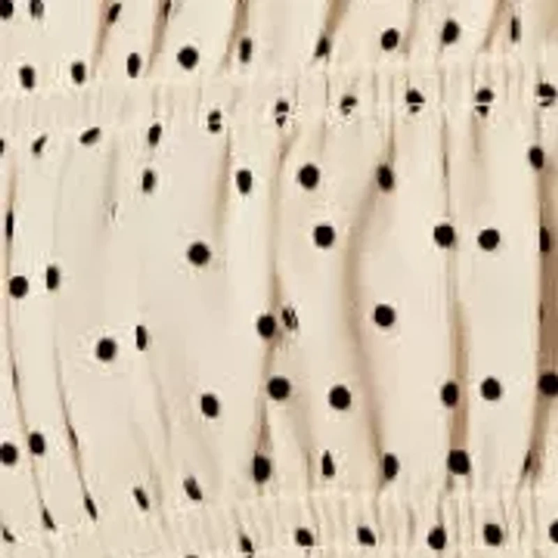 POLKA DOT SLEEVELESS MIDI DRESS