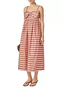Striped Midi Dress