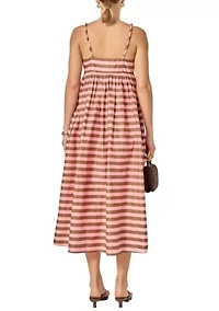 Striped Midi Dress
