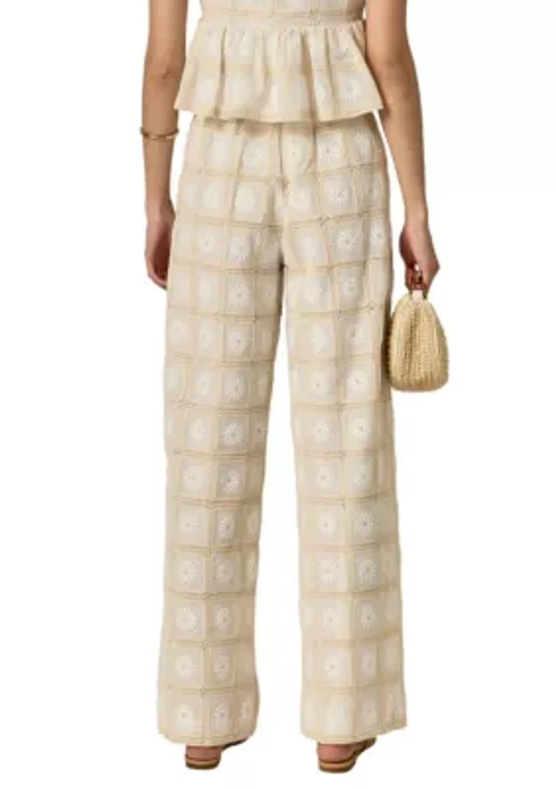 THE BRIA CROCHET PANTS