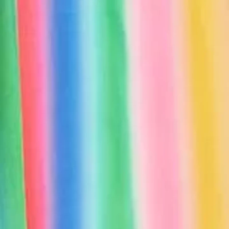 Rainbow Stripe Sleveless Maxi Dress