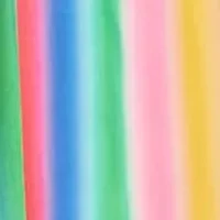 Rainbow Stripe Sleveless Maxi Dress
