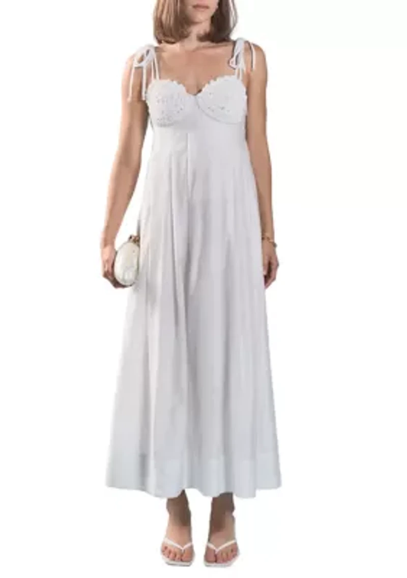 PEARL SEASHELL MAXI DRESS