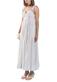 PEARL SEASHELL MAXI DRESS