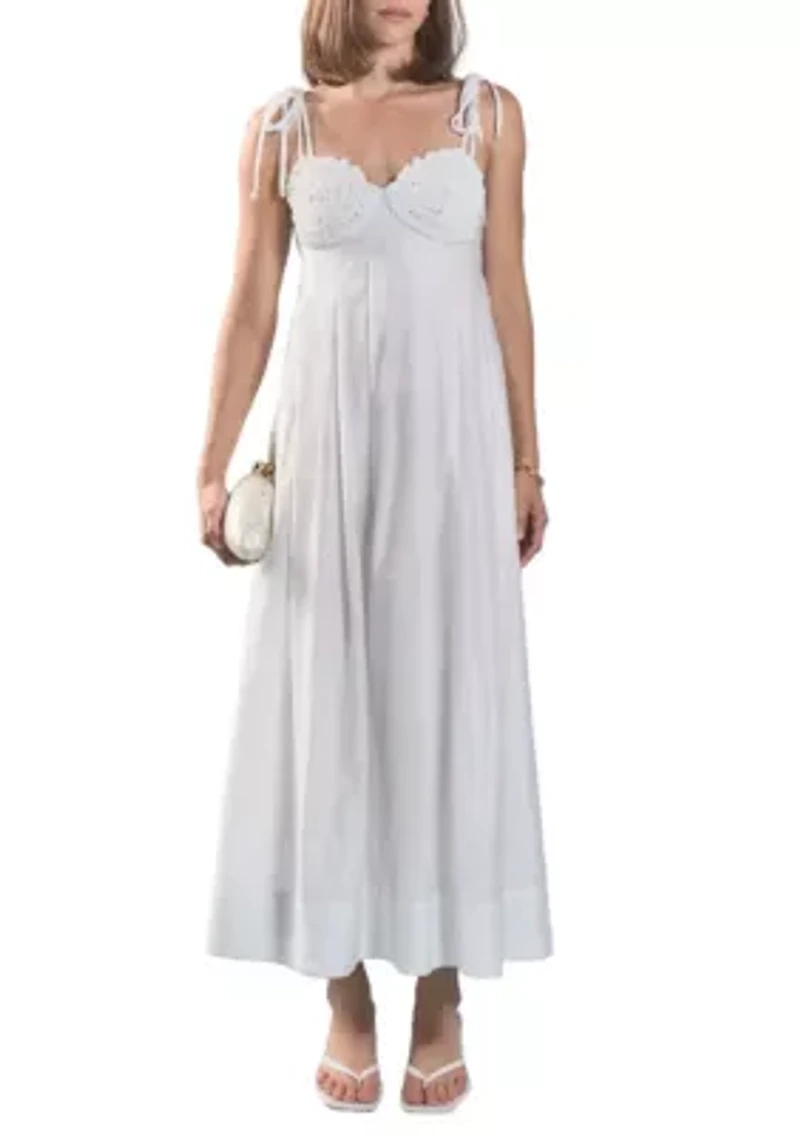 PEARL SEASHELL MAXI DRESS