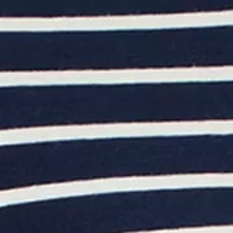Plus Stripe Long Sleeve T-Shirt
