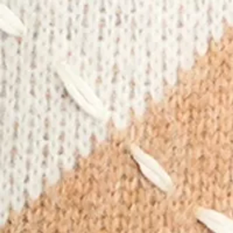 Plus Argyle Long Sleeve Cardigan