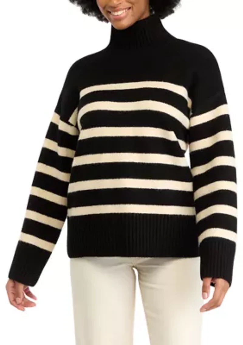 Women's Bold Stripe Knit Sweater