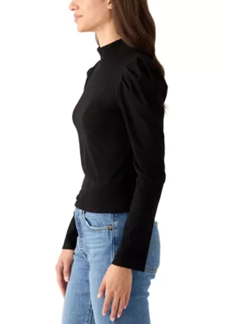 Women's Turtleneck Ribbed Sweater