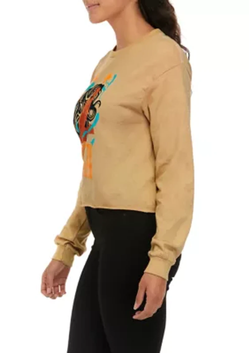 Women's Long Sleeve Latina Culture Shop Graphic T-Shirt