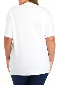 Plus Short Sleeve Graphic T-Shirt