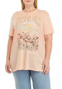 Plus Rolling Hills Graphic T-Shirt