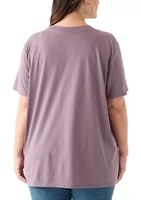 Plus Montana Cowboy Graphic T-Shirt