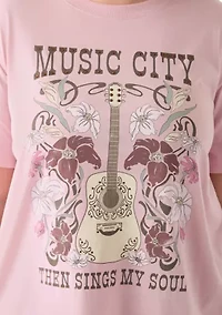 Plus Music City Graphic T-Shirt