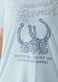 Plus Country Roads Ranch Graphic T-Shirt
