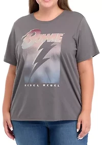 Plus Bowie Graphic T-Shirt