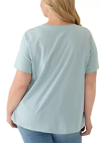 Plus Moon Tour Pigment Wash Graphic T-Shirt